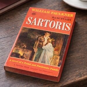 Vintage Sartoris by William Faulkner 1962 Signet Paperback
